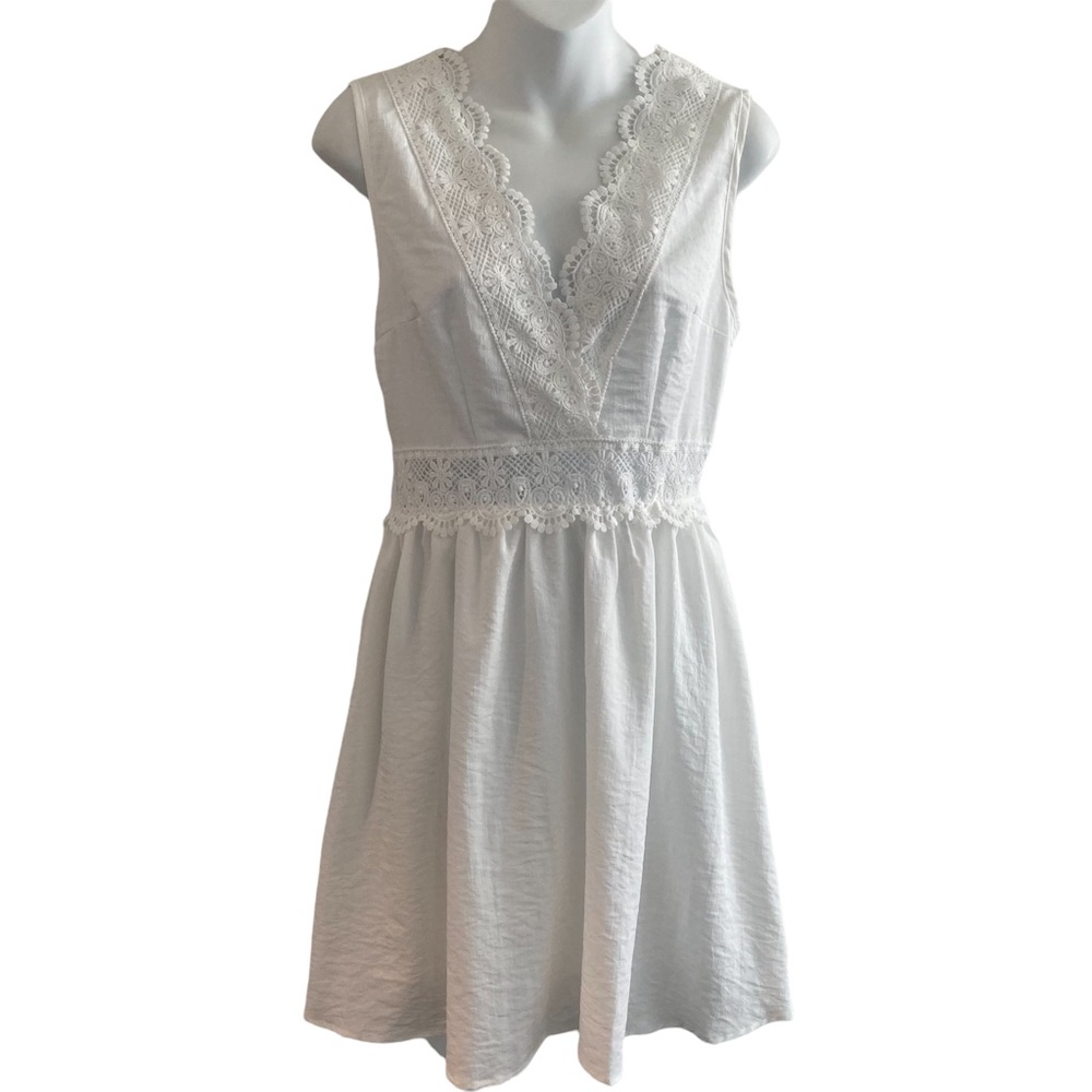 Shein | Lace Trim Summer Dress - Picture 8 of 13